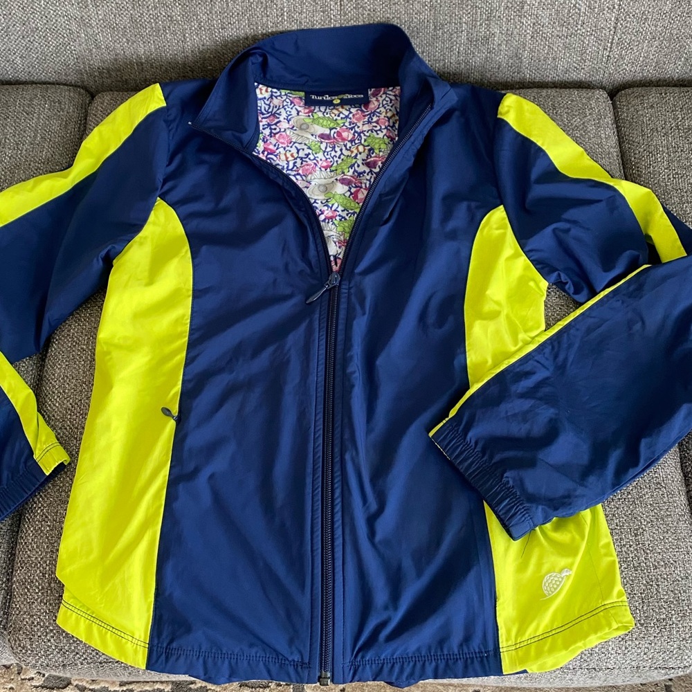 Turtle & Tees Girls Golf Jacket Kids Large